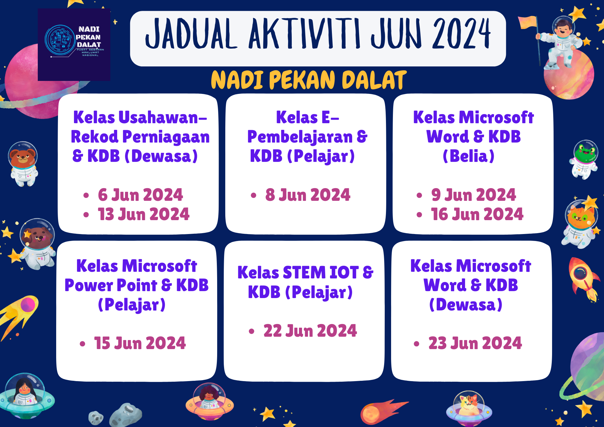 Cute-Watercolor-Outer-Space-Girl-Astronaut-Illustration-Class-Schedule